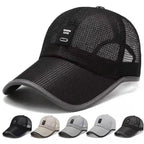 Unisex Breathable Mesh Baseball Cap with Snapback Closure for Casual Outdoor Streetwear Style