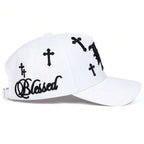 Embroidered Graphic Baseball Cap with Adjustable Fit for Contemporary Streetwear Casual Fashion Style