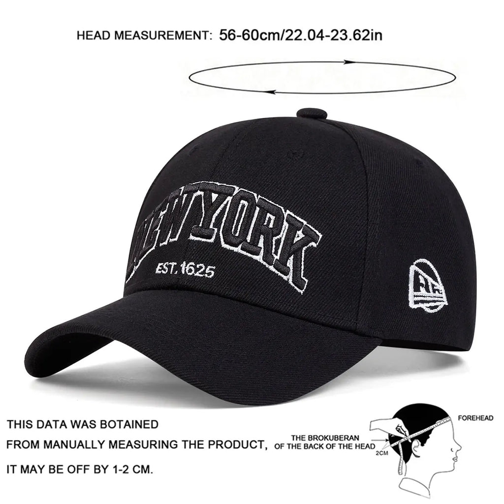 Minimalist Embroidered Baseball Cap with Adjustable Fit for Casual Everyday Streetwear Fashion Style