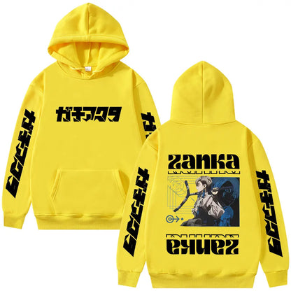 Anime Manga Streetwear Hoodie With Retro Graphic Panel Artwork Design