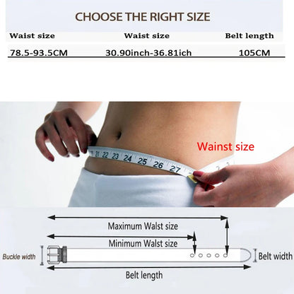 Vintage Western Buckle Gothic Waist Belt for Alternative Y2K Streetwear Looks