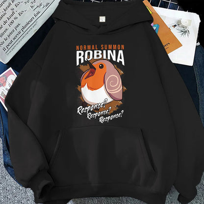 Anime Kawaii Food Graphic Hoodie with Playful Streetwear Style