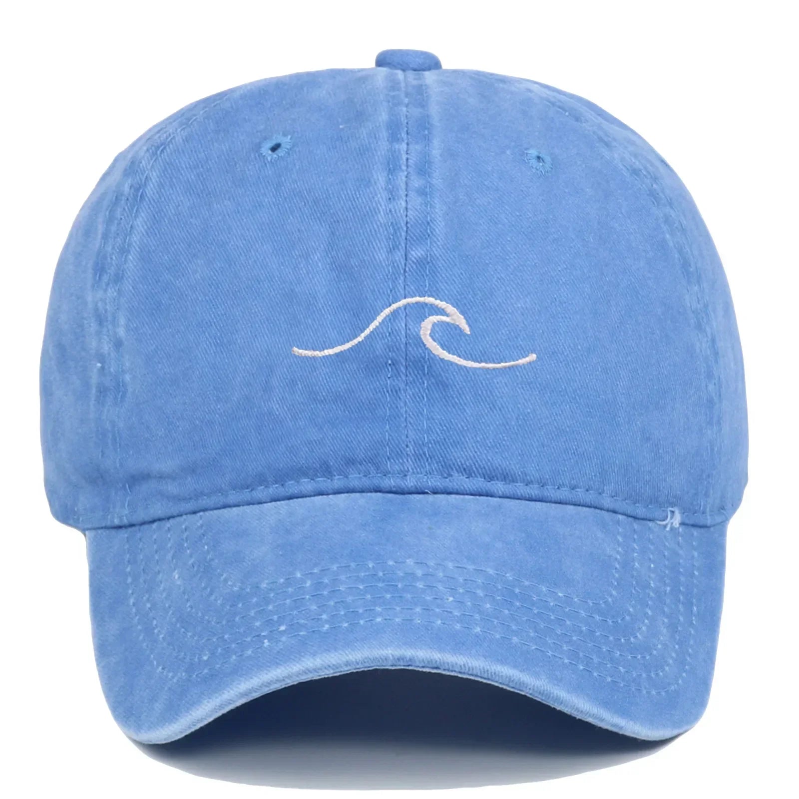 Unisex Washed Baseball Cap with Minimal Embroidered Detail for Casual Everyday Streetwear Style
