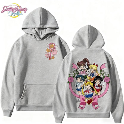 Anime Magical Streetwear Hoodie With Manga Inspired Graphic Artwork