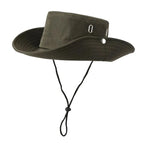 Wide Brim Outdoor Bucket Hat with Adjustable Chin Cord for Hiking and Everyday Adventures