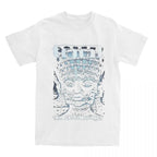 Vintage Graphic Streetwear T-Shirt with Ornamental Skull Artwork and Relaxed Fit