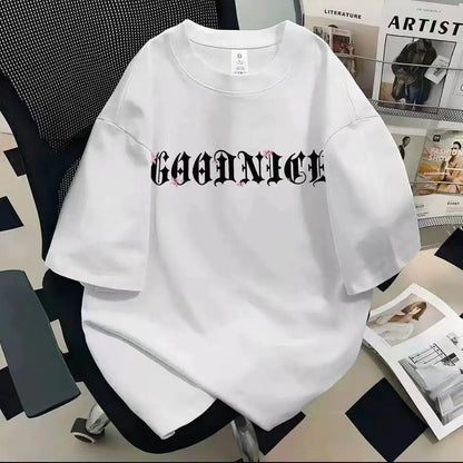 Vintage Graphic Streetwear Cotton T-Shirt With Wing Inspired Artwork Design