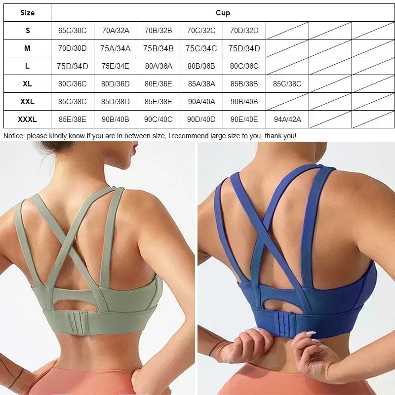 Mauve Criss-Cross Back Sports Bra with Keyhole Detail and Adjustable Band