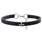 Minimalist Punk Collar Choker Necklace for Gothic Alternative Streetwear and Dark Fashion Looks