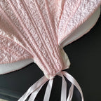 Romantic Pink Textured Peplum Corset Top with Sweetheart Neckline