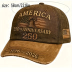 Retro Embroidered Adjustable Baseball Cap with Vintage Inspired Design for Casual Everyday Streetwear
