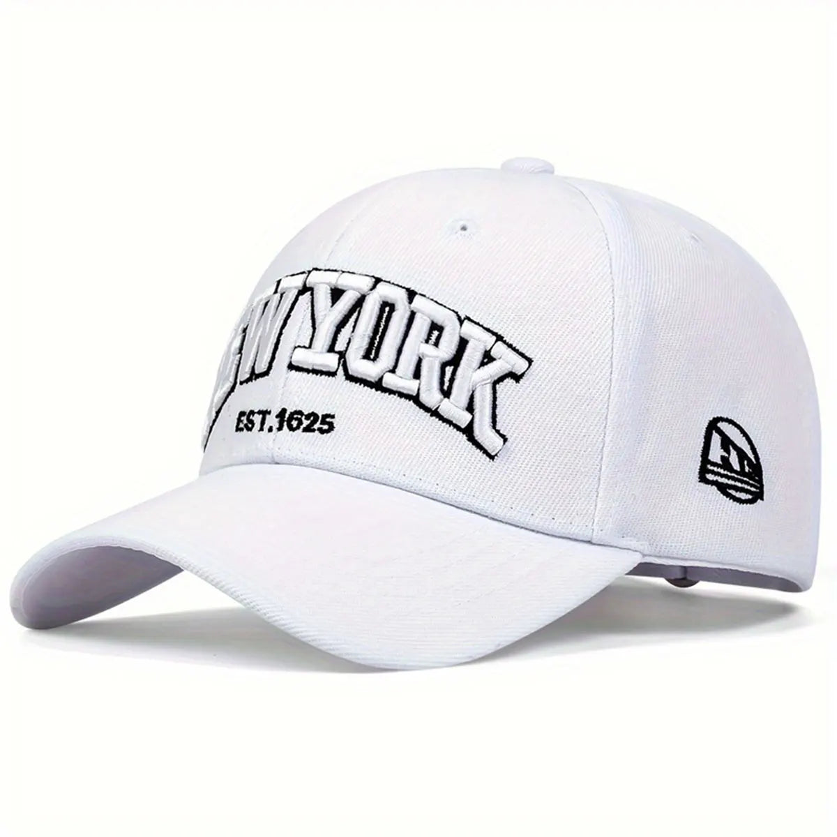 Minimalist Embroidered Baseball Cap with Adjustable Fit for Casual Everyday Streetwear Fashion Style