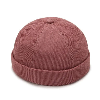 Minimalist Brimless Polyester Knit Beanie for Everyday Casual Streetwear Four Season Fashion Style