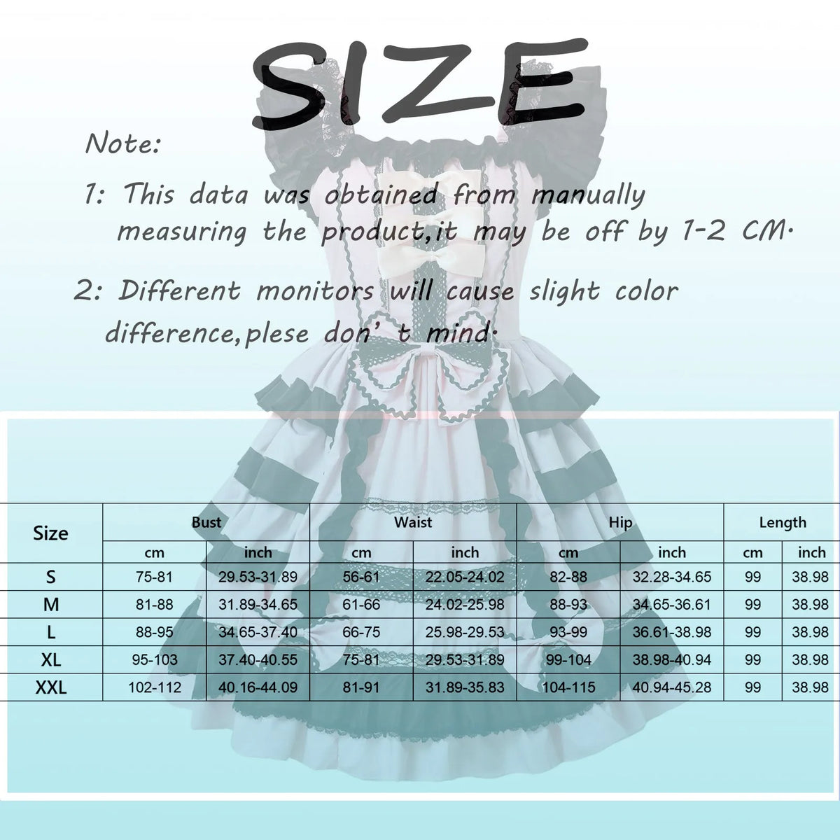 Playful Pink and Black Ruffled Sweetheart Dress with Decorative Bows and Lace Trim