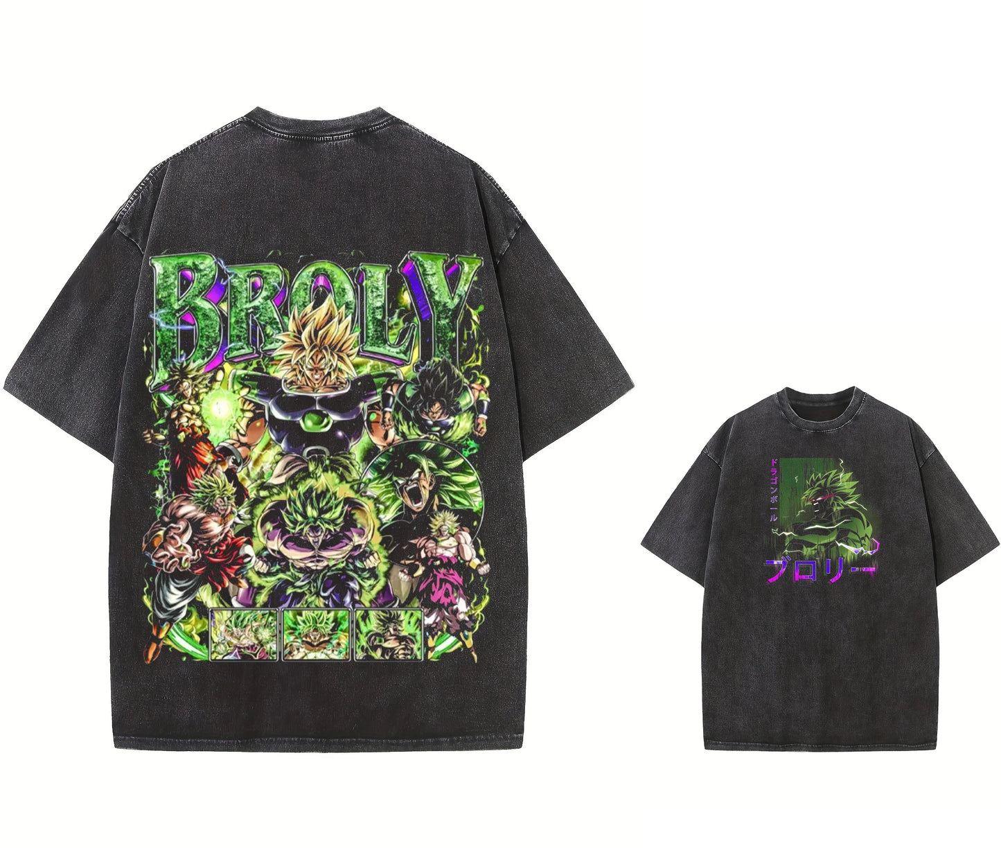 Anime Berserker Power Manga Graphic Vintage Oversized Streetwear Cotton Tee