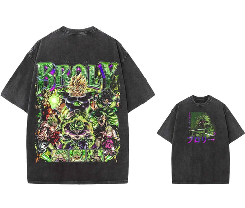 Anime Berserker Power Manga Graphic Vintage Oversized Streetwear Cotton Tee