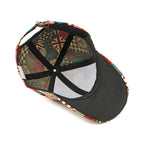 Graffiti Print Dad Cap Adjustable Curved Brim Casual Streetwear Baseball Hat