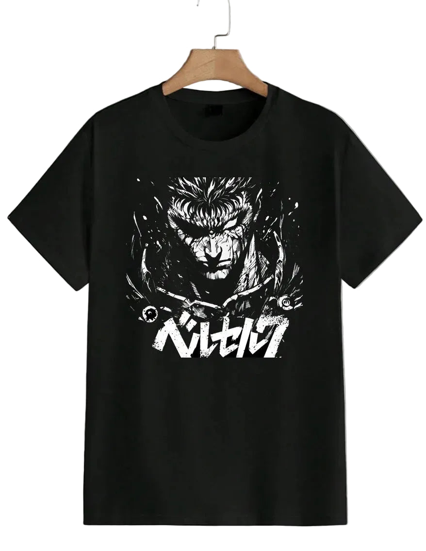 Dark Anime Goth Oversized Distressed Streetwear Graphic Tee