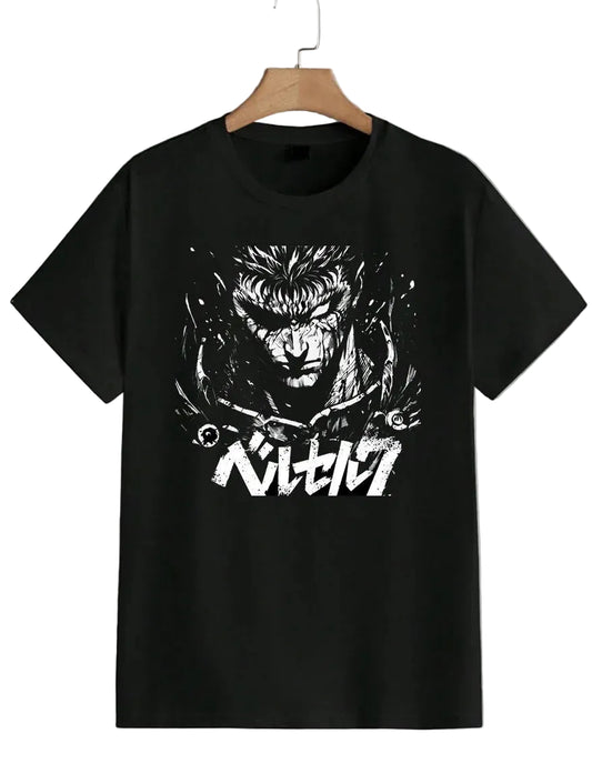 Dark Anime Goth Oversized Distressed Streetwear Graphic Tee