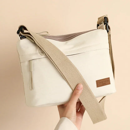Multi Pocket Shoulder Crossbody Bag with Structured Everyday Storage