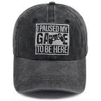 Vintage Washed Graphic Baseball Cap with Adjustable Fit for Casual Streetwear Everyday Fashion