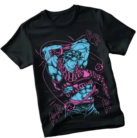 Cyber Anime Goth Oversized Manga Streetwear Graphic Tee