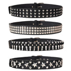Studded Bullet Detail Belt for Gothic, Punk and Alternative Fashion