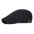 Classic Suede Flat Cap with Adjustable Fit for Everyday Casual Vintage Outdoor Style