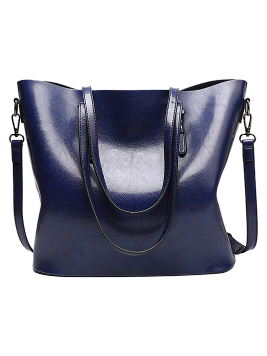 Minimalist Top Handle Tote Satchel Bag with Spacious Everyday Carry Design