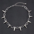 Spike Choker Necklace for Punk Gothic and Alternative Fashion Looks