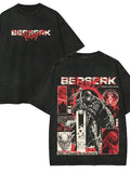 Anime Goth Collage Oversized Distressed Streetwear Tee