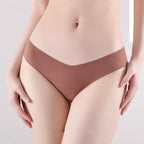 Seven-Piece Seamless V-Waist Bikini Brief Set in Modern Neutrals