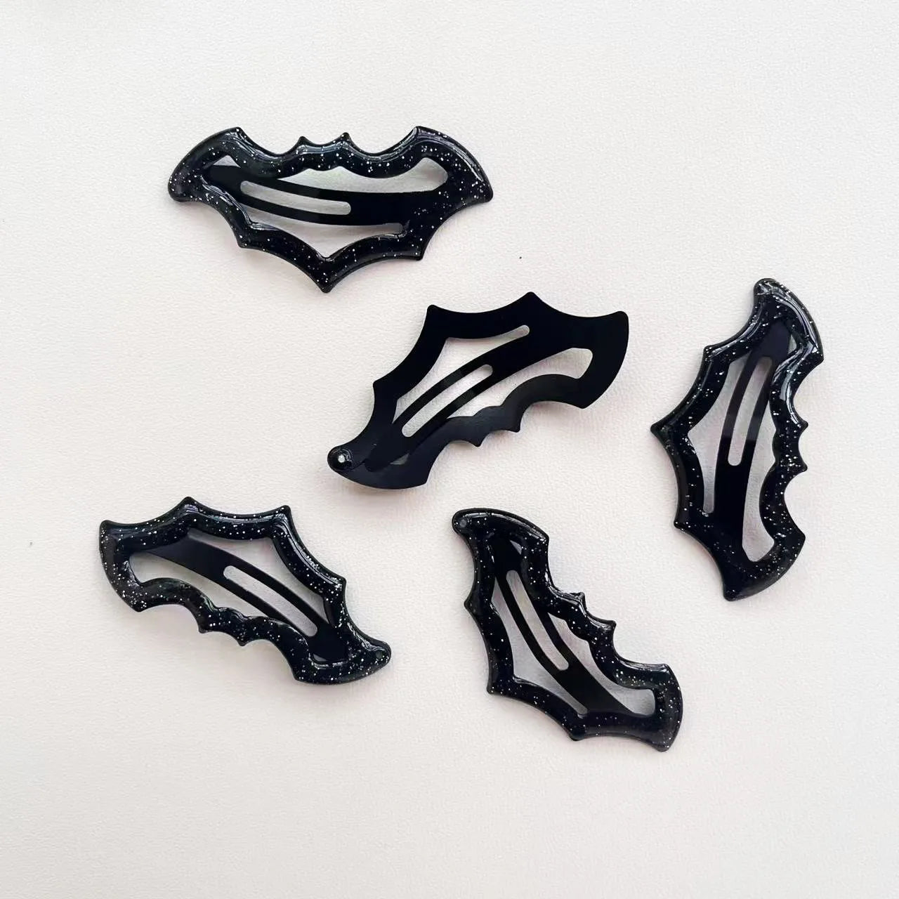 Bat Hair Clip Set Gothic Alternative Statement Hairstyle Accessories Collection