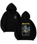 Oversized Graphic Streetwear Hoodie With Artistic Back Print Casual Design