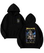 Oversized Graphic Streetwear Hoodie With Artistic Back Print Casual Design