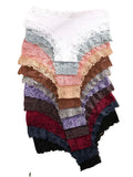 Eleven-Piece Low-Rise Scalloped Lace Bikini Panty Set