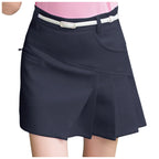 High Waist Asymmetrical Wrap Mini Skirt with Side Zip Streetwear Design