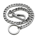 Classic Punk Wallet Chain with Ring Detail for Alternative Streetwear Looks