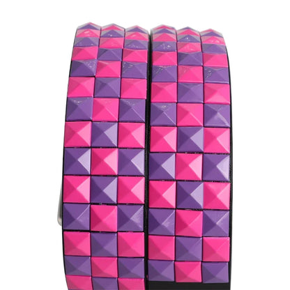 Studded Pyramid Belt for Punk Y2K Alternative Streetwear Fashion Styling