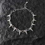 Spike Choker Necklace for Punk Gothic and Alternative Fashion Looks