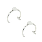 Punk Clip On Lip and Nose Ring Set for Alternative Looks