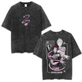 Anime Goth Serpent Emblem Oversized Alternative Streetwear Graphic T-Shirt