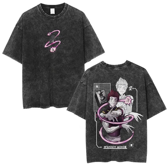 Anime Goth Serpent Emblem Oversized Alternative Streetwear Graphic T-Shirt