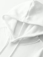 Minimalist Anime Hoodie with Fallen Angel Manga Streetwear Artwork