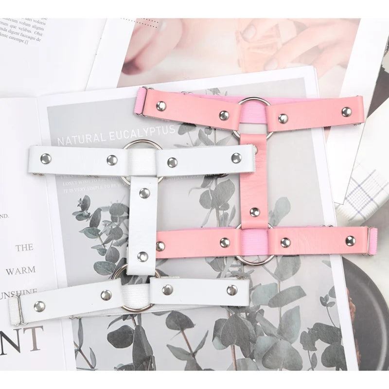 Adjustable Harness Thigh Garter Punk Gothic Alternative Fashion Accessory