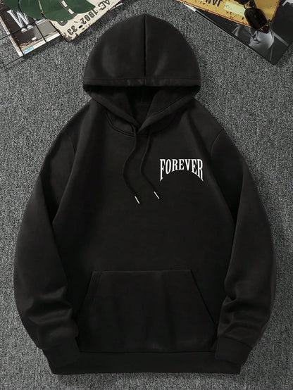Anime Gothic Streetwear Hoodie with Retro Manga Angel Graphic Design