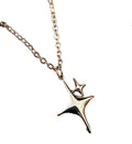 Y2K Star Pendant Necklace Celestial Alternative Fashion Statement Jewelry