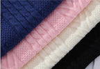 Men's Cable Knit Crew Neck Relaxed Fit Contemporary Sweater Pullover