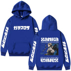 Anime Manga Streetwear Hoodie With Retro Graphic Panel Artwork Design