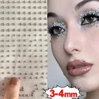 Reusable Faux Piercing Stud Sticker Set for Punk Alternative Styling
